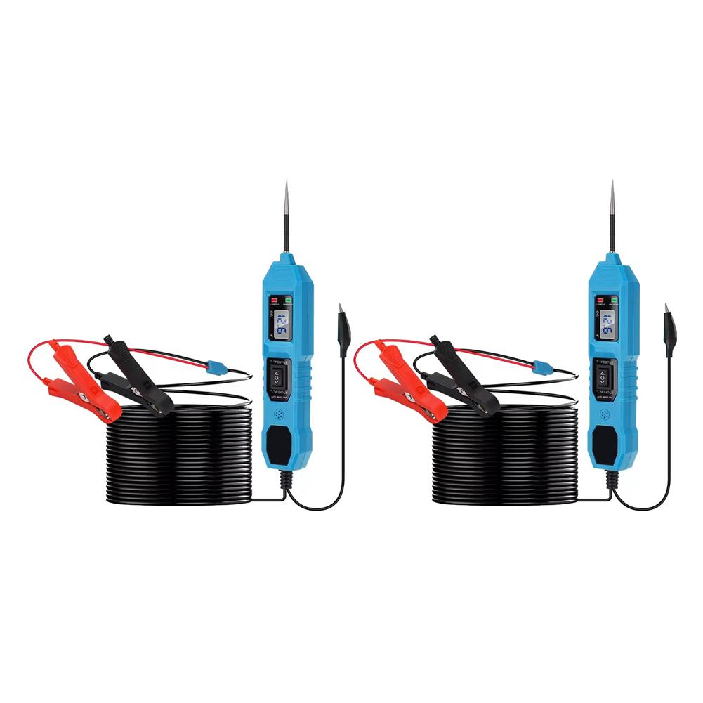 Тестер цепи, автомобильный тестер электрической цепи с индикатором напряжения и светодиодной подсветкой, комплект щупов для автомобильной цепи питания 3,5-36 В N5Y9