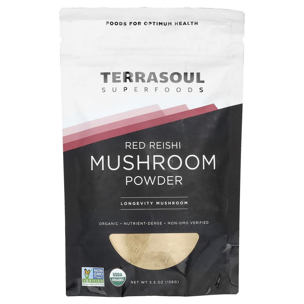 Red Reishi Mushroom Powder, 156G(5.5Oz)