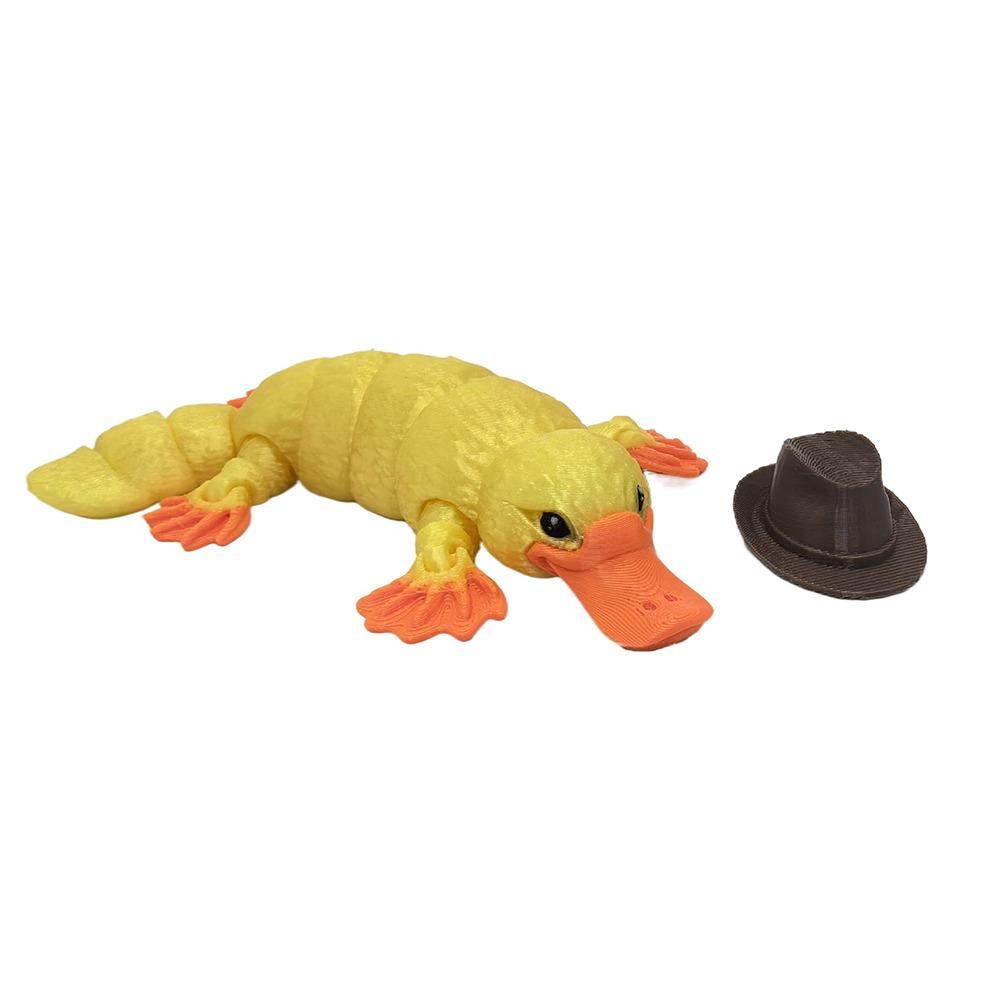 PLA 3D Printed Chameleon Model Multicolor Multi-jointed Chameleon Action Figure Movable Articulated Animal Figurine