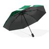 Green Shield Emblem Design Printed Automatic Umbrella, 8-Frame for Travel, camping, Casual Umbrella, Essential Gift for  for family and friends