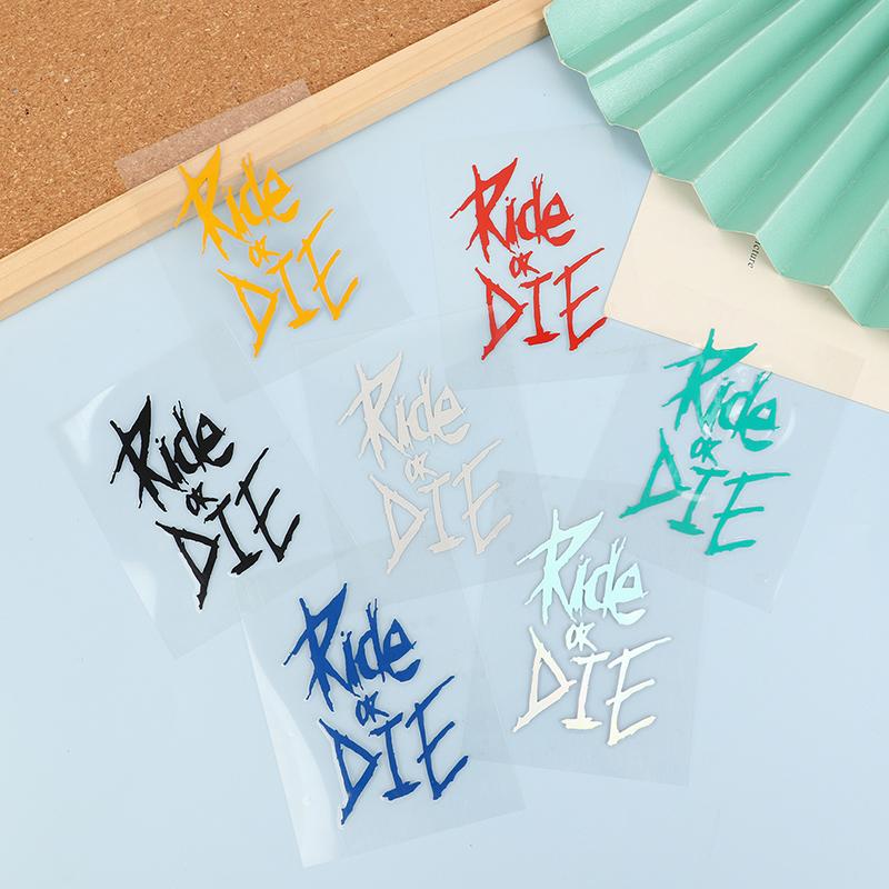 1pc Bike Frame Sticker Ride Or Die Top Tube Sticker Decorative Bicycle Decals Frame Stickers Bike Stickers Bike Decal