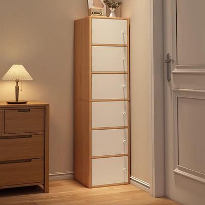 Деревянный шкаф-гардероб с пятью ящиками для домашнего хранения