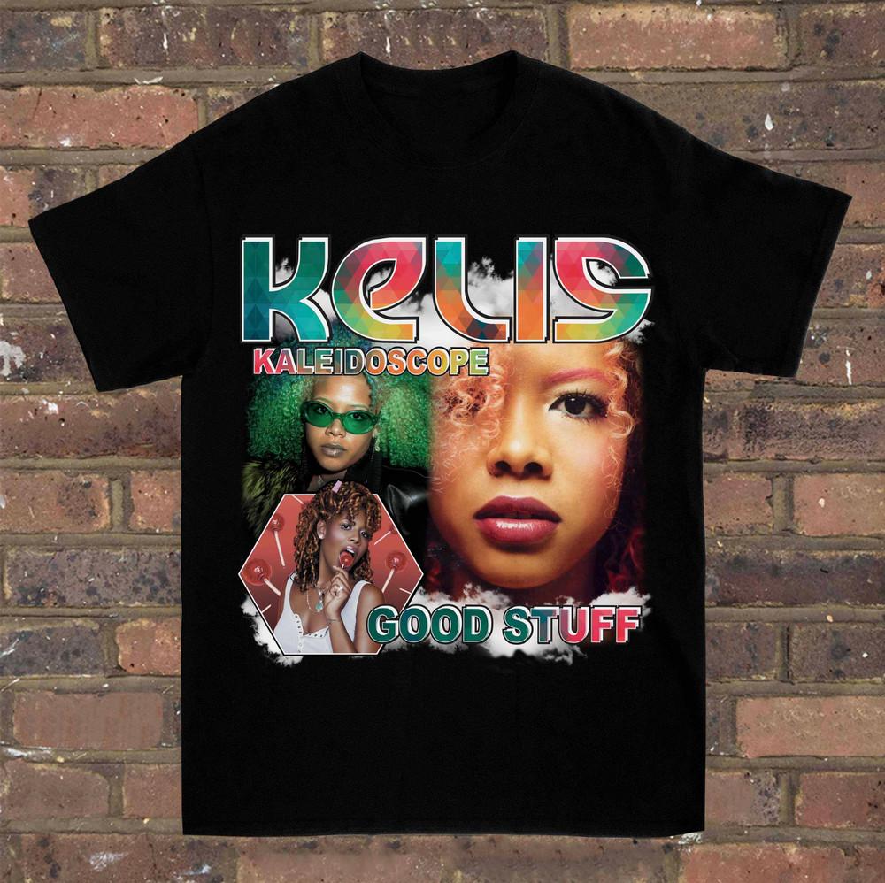 Hot Trend Kelis Black Short Sleeve Cotton Unisex All Size Tee Shirt QQ491 Unisex T-Shirt
