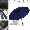Windproof Automatic Umbrella Strong Folding Umbrella Travel 10 Ribs Umbrella  Rain Sun