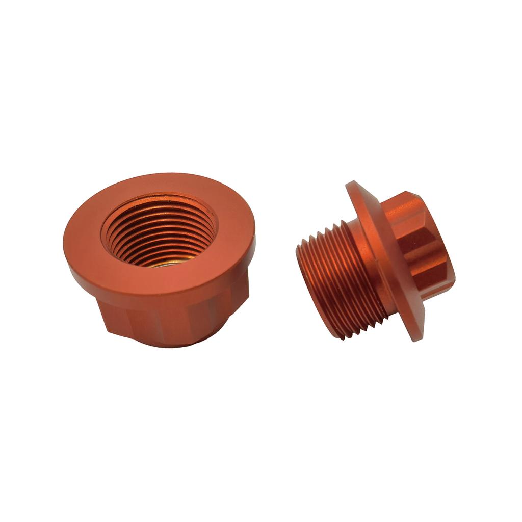 Для Husqvarna TE FE KTM XCW EXC EXCF 125 200 250 300 350 400 450 500 2016-2022 грязевая яма велосипеда переднее заднее колесо стопорная гайка оси