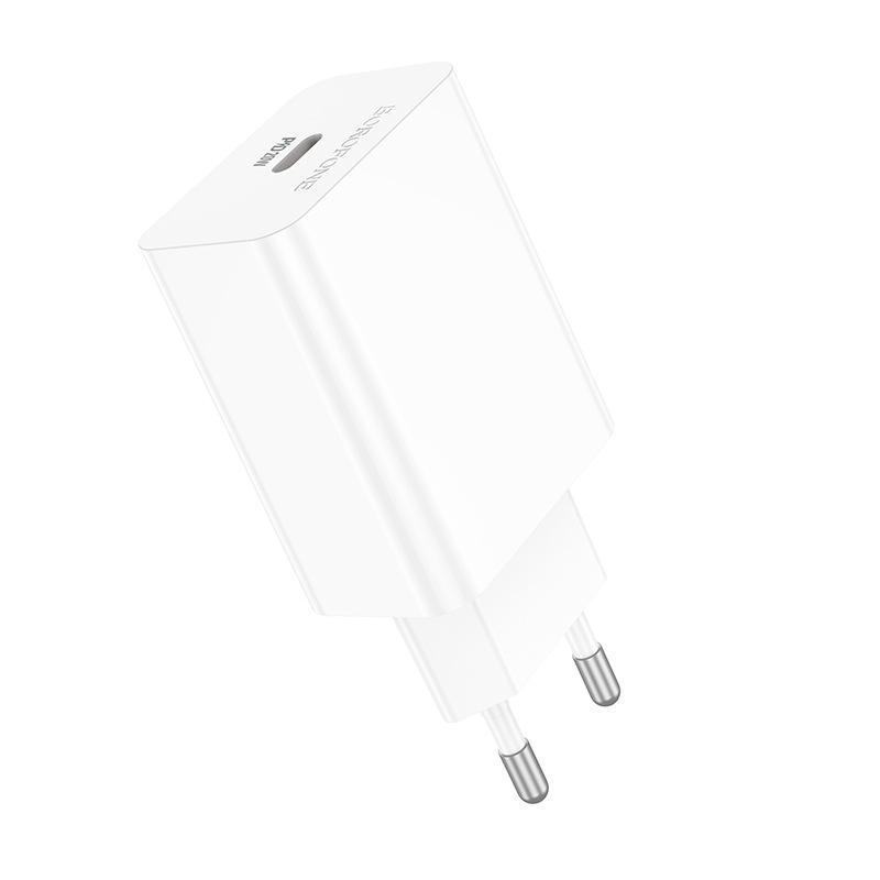 Borofone BA21A Pro PD20W EU Type-C Быстрое зарядное устройство для Apple