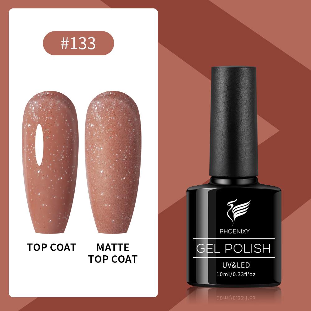PHOENIXY 10 мл Гель-лак Полуперманентный Гель-лак Цвет Замачиваемый УФ LED Гель Материал для Нейл-арта