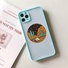 Чехол для телефона с рисунком кактуса, матовый прозрачный для iphone 11 12 13 7 8 plus mini x xs xr pro max чехол