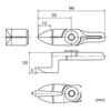 VESSEL Slide Air Nipper Horizontal Type Blade Type Plastic Crank Blade NY10AH / GT-NY10