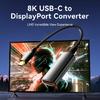 USB C к Адаптер Тип c Соединение 8K60Hz 4K240Hz Высокая Частота Обновления для Thunderbolt4/3 Usb 4 Поддерживается