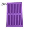 Reusable Silicone Baking Tray Chocolate Mold, 20 Cavities Non-stick Flexible Tray, Heat Resistant Uniform Bar Shaped Food-grade Mold for