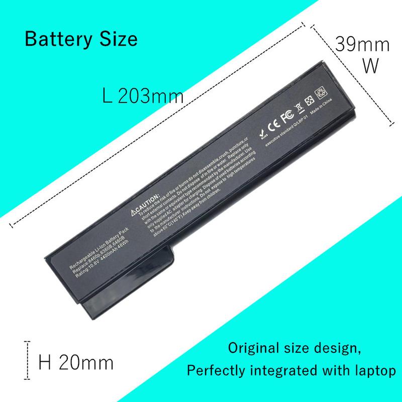 Аккумулятор для ноутбука CC06XL для HP EliteBook 8460w 8460p 8560p 8570p для ProBook 6360b 6460b 6465b 6470b 6475b 6560b 6565b 6570b