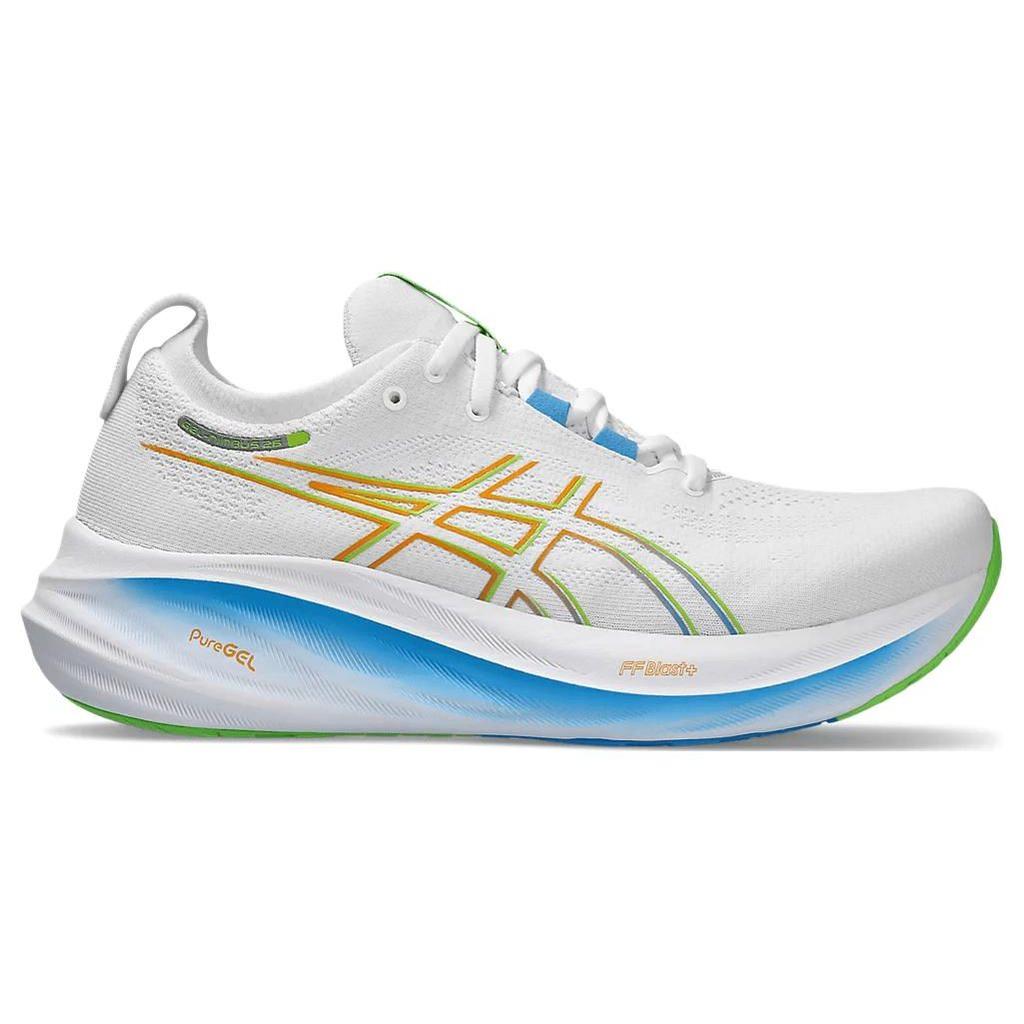 Asics Белые мужские кроссовки Gel Nimbus 26 Waterscape 1011B794-100