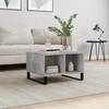 VidaXL Coffee Table Concrete Grey 60x50x36.5 Cm Engineered Wood 830552