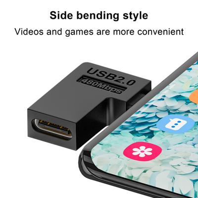 Телефонный конвертер Type-C Micro Female to Male USB адаптер V8 USB2.0 быстрая передача данных