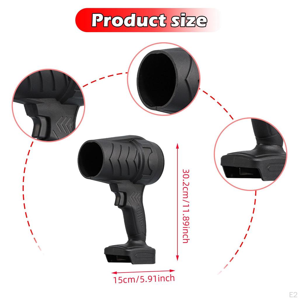 Cordless Leaf Blower Car Cleaning Tool Portable Handheld Turbine Jet Fan Dust Remover for Workshop