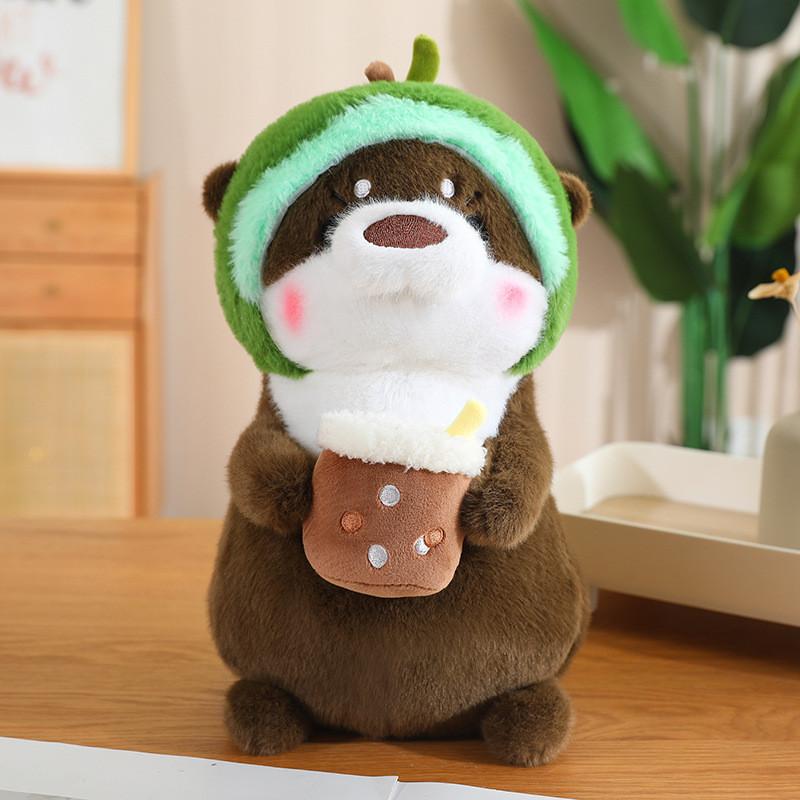 Plush Delightful Otter Toy Featuring Cute Animal Designs Great Collectors