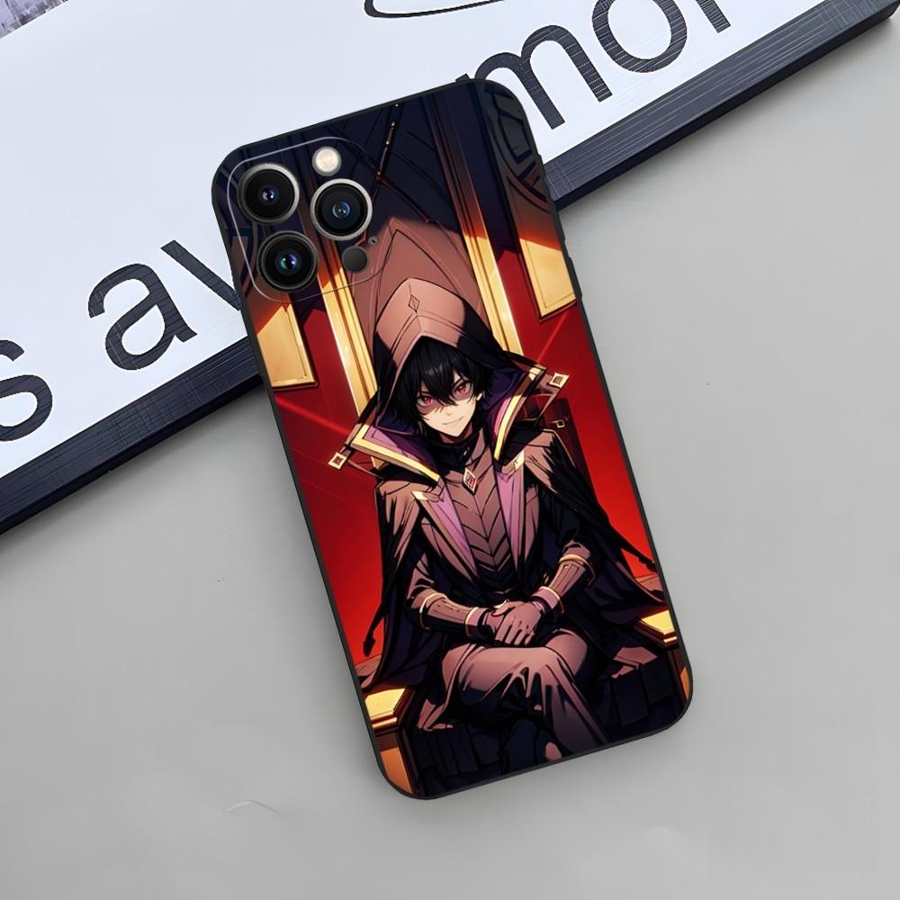The Eminence in Shadow Phone Case for iphone 15 14 13 11 12 Pro Max Mini Xr X Xs 8 Plus Black Soft Cover