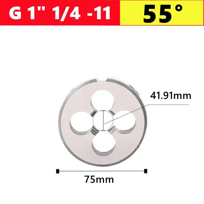 Метчик G NPT 55 °/60 ° для трубной резьбы 1/8 1/4 3/8 1/2 3/4 1 дюйм 2 дюйма, используется как инструмент для нарезания наружной резьбы водопроводных труб
