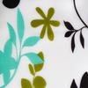 Shower curtain with hooks, waterproof, 180x180 cm
