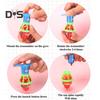 5/10/20Pcs LED Light-Up Spinning Top Battery Operated Educational Kids Flashing Plastic Spinning Top Toy Toddlers Boys Girls Gift Party Favors