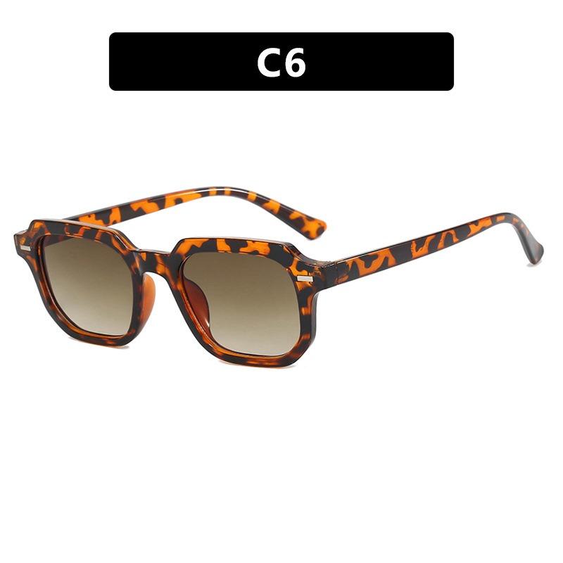 Personality Trend Square Sunglasses Women Men High Quality Simple Sun Glasses Street Photography Glasses