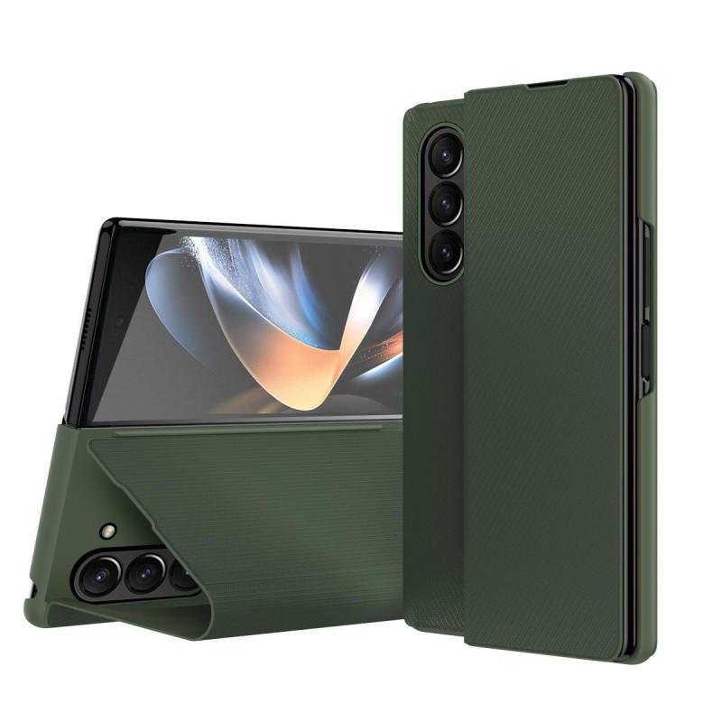 Full Protection Phone Case Galaxy Z Fold Series Kevlar Texture Shockproof Compatible With Fold8 Fold7