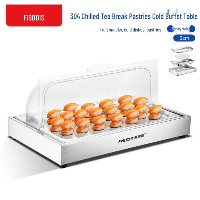 Fidis 304 Stainless Steel Buffet Display Stand
