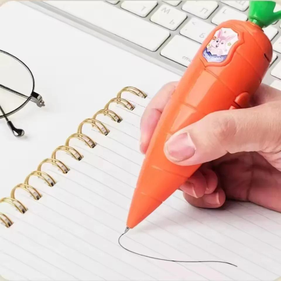 Zootopia2 Judith Nick Cartoon Carrot Student Voice Recorder Pen Cute Ballpoint Pen Compact Recording Toy Stationery Collectible