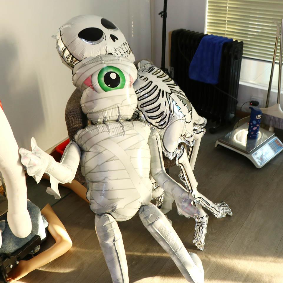 Aluminium Film Large Mummy Balloon Giant Balloons Party Supplies Skeleton Balloons Halloween Decor