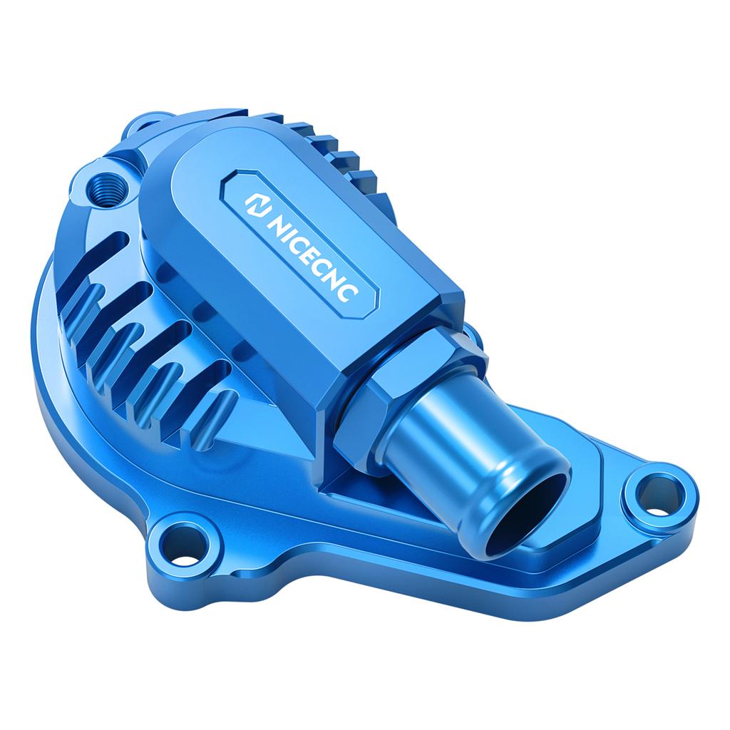 NICECNC Для Suzuki DRZ400 DRZ400E DRZ400S DRZ400SM DR-Z 400 E S SM 2000-2024 Алюминиевая крышка водяного насоса 17410-29F21 2023 2022
