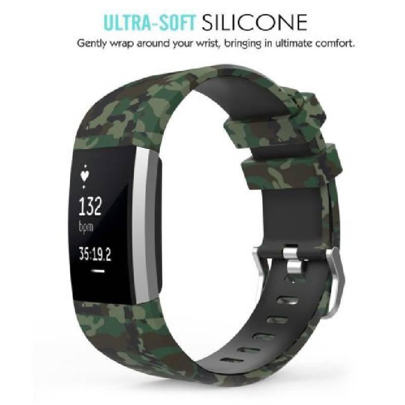 Стильные силиконовые ремешки для Fitbit Charge 4 и Charge 3 Удобные и долговечные