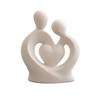 Couple Sculpture Couple Ornament Ceramic Couple Statue Hugging Figurine Lover Sculpture Wedding Anniversary Decor Valentines Day