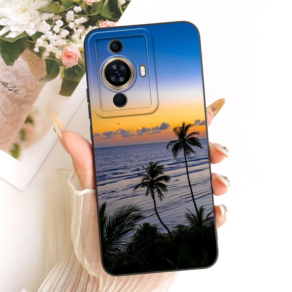 Для Huawei Nova 11Pro GOA-AL80 GOA-LX9 Чехол Для Huawei Nova 11 Pro Чехол-крышка Силиконовый Модный Мультяшный Милый Забавный Расписной