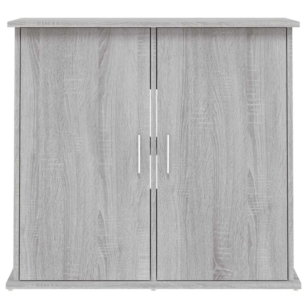 Aquarium Stand Gray Sonoma 81 x 36 x 73 cm Particleboard