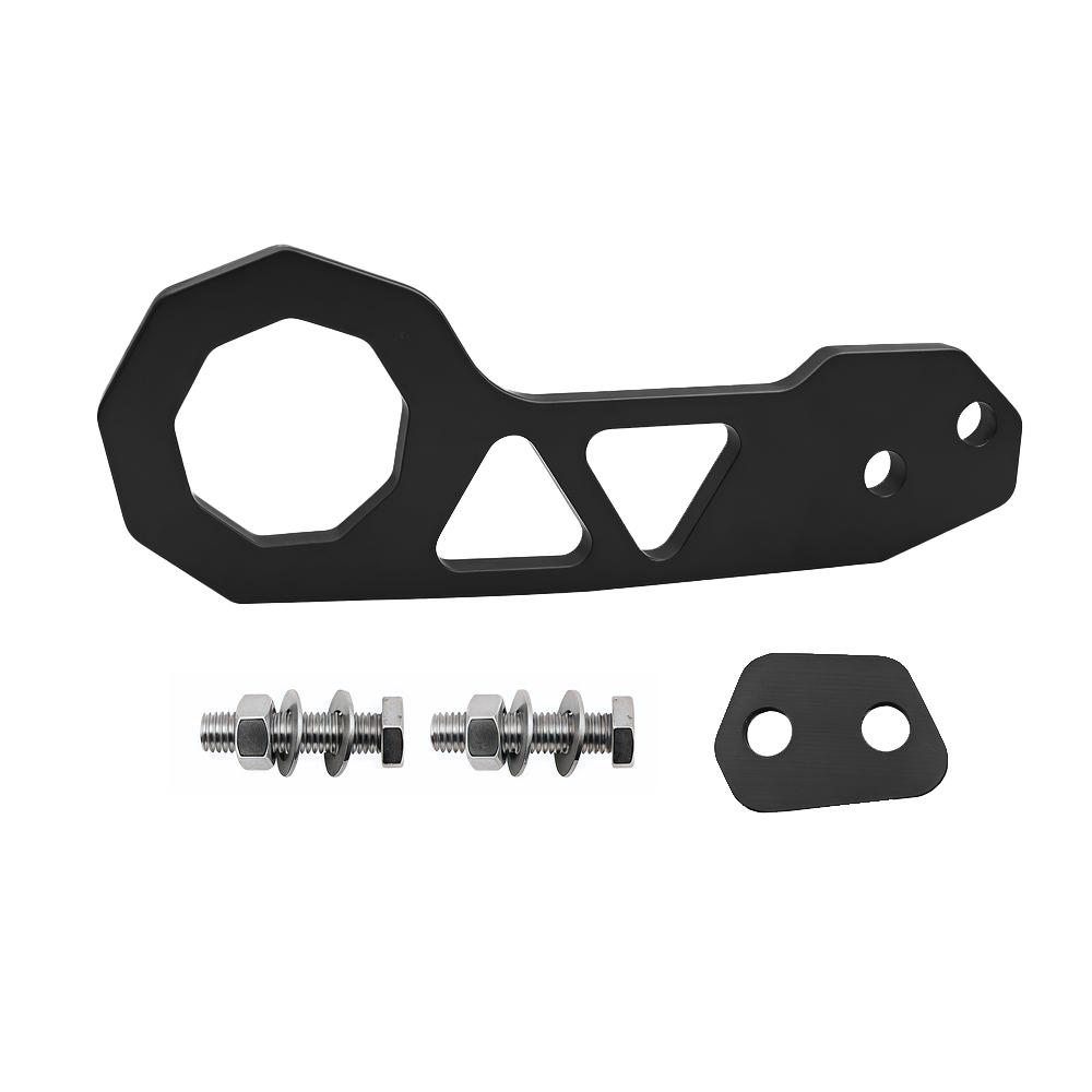 Universal Aluminum Front Rear Tow Hook JDM Style for Car SUV Truck Racing Trailer Towing Recovery Hook Bumper Mount