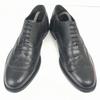 Van Lier Netherlands Leather Wingtip 29.5 Black Full Brogue Dress Shoes Business(USED)