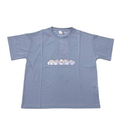 Повседневная футболка с коротким рукавом Sanrio Casual Shirotan Collaboration Hello Sax, Китти, Хангедон, Помпомпурин, Синаморолл, Сиротан, Женская,