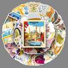 50 Middle East Graffiti Stickers Personalized Outdoor Landscape Travel Decoration Water Cup Mobile Case Suitcase Stickers