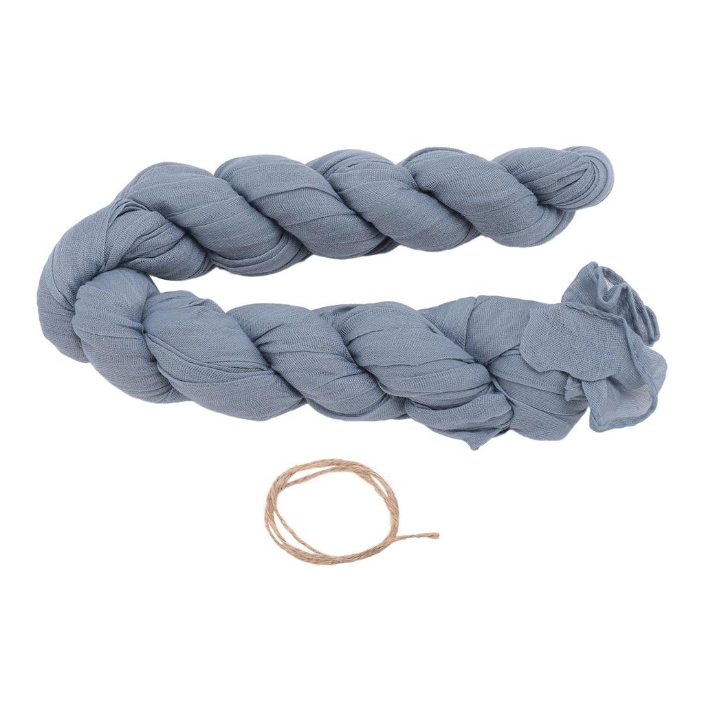 Cheese Cloth Table Runner 10ft Rustic Elegant Soft Romantic Gauze Table Runner for Wedding Birthday