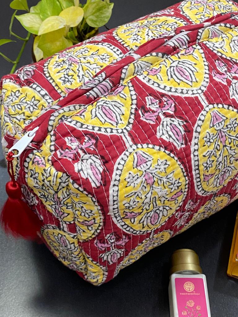 LARGE Multipurpose Quilted Pouch/ Bags