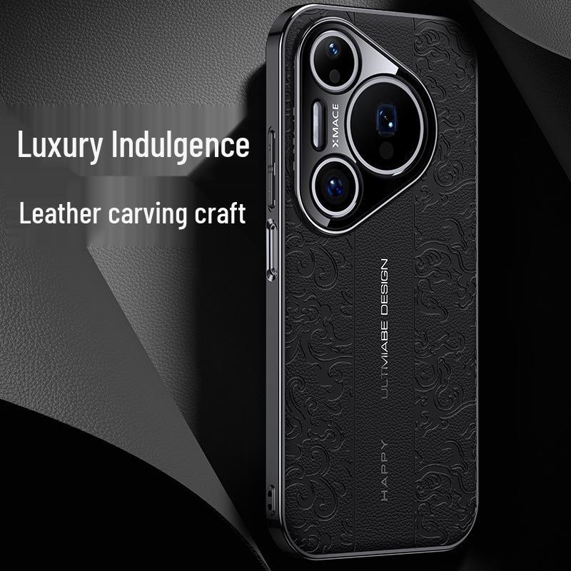 Чехол для телефона Huawei Pura90Pro Cloud Dragon Porsche Leather