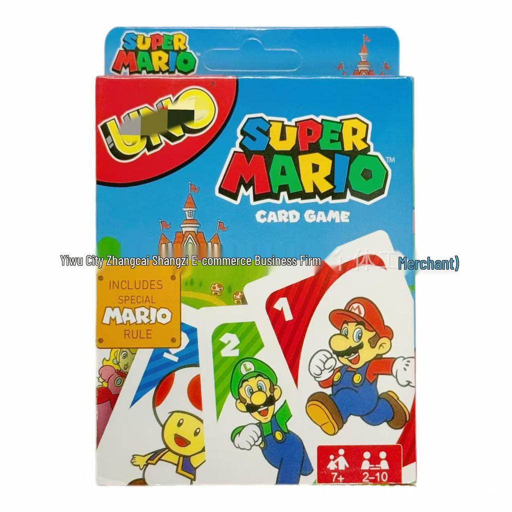 UNO Classic Multiplayer Cartoon Party Playing Cards Game