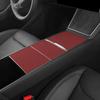 Center Console Silicone Wrap Kit for Tesla Model 3 2024-2025 / Model Y 2025, Tesla Center Console electrostatic adsorption Cover for Model 3/Y