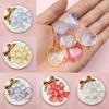30Pcs 19*23mm Flower Petal Acrylic Beads For Jewelry Making Transparent Jewelry Beaded Materials