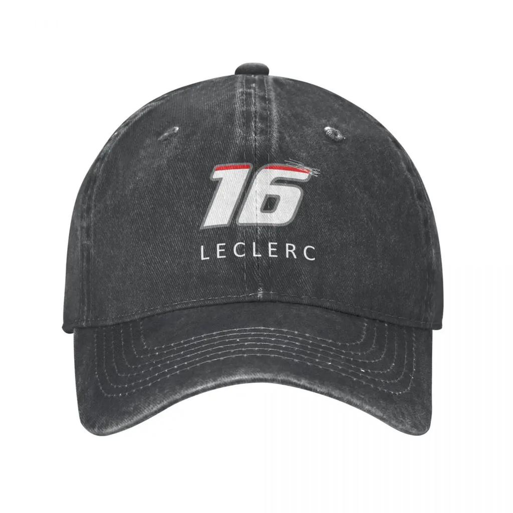 Charles Leclerc F1 Signature Graphic - Dark Baseball Cap Golf Sunhat Caps Women Men'S