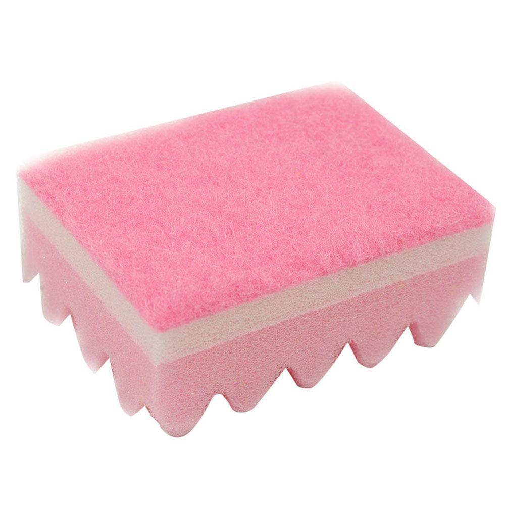 Color Random 5 Piece/Pack Household Home Essential Wave Sponge Kitchen Cleaning Tool Washing Sponge