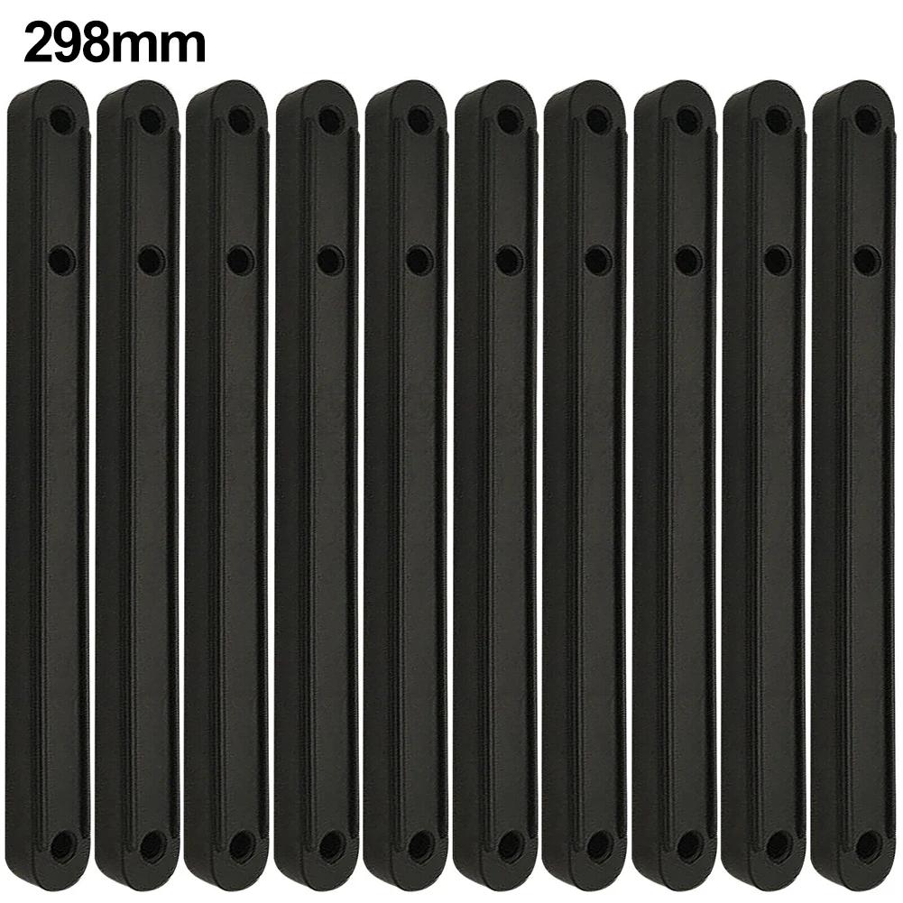 10pcs Drawer Runners 180/235/298mm Plastic Draw Rail Plastic Drawer Slides For Drawers Cabinets Home Improvement Parts