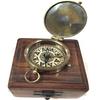 Vintage Nautical Compass  100 Year Calendar Compass  Engraved Compass