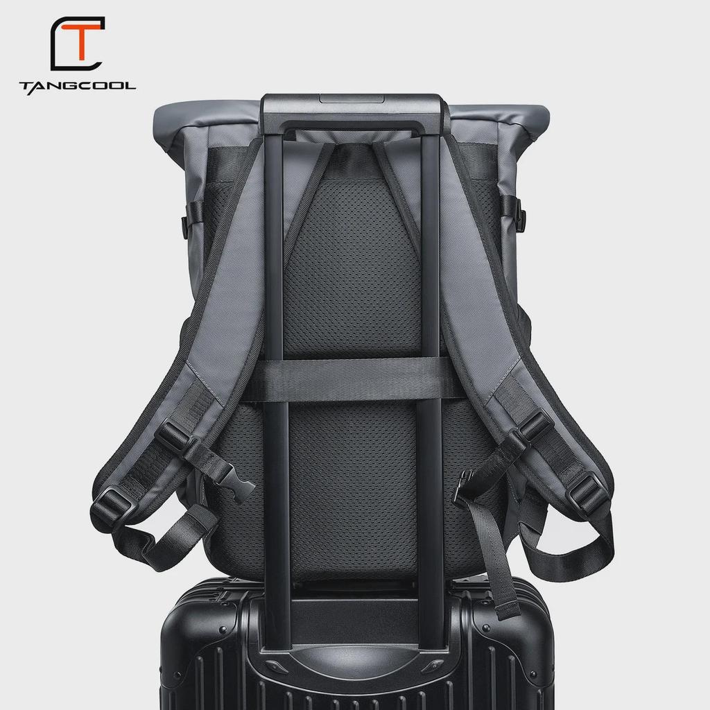 TANGCOOL Men's Fashion Trend Casual Student Laptop Backpack